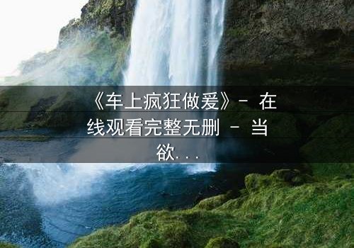 《车上疯狂做爰》- 在线观看完整无删 - 当欲望冲破理智的牢笼