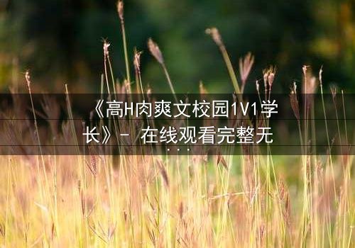 《高H肉爽文校园1V1学长》- 在线观看完整无删 - 学长强势入侵,学弟无处可逃