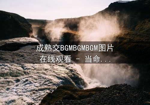 成熟交BGMBGMBGM图片在线观看 - 当命运的交响曲响起,谁能揭开隐藏的真相?