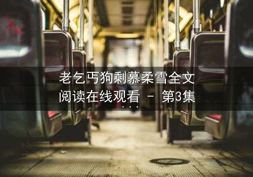 老乞丐狗剩慕柔雪全文阅读在线观看 - 第3集 - 命运交织的爱恨情仇,谁能解开尘封的秘密?