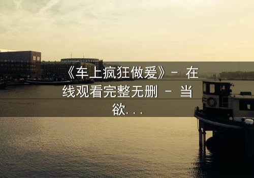 《车上疯狂做爰》- 在线观看完整无删 - 当欲望冲破理智,谁将掌控方向盘?